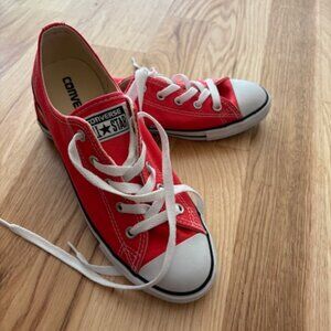 Women's Chuck Taylor All Star Low Top Sneakers - Red - Size 8
